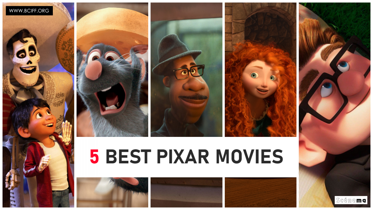 Top 5  Pixar Films